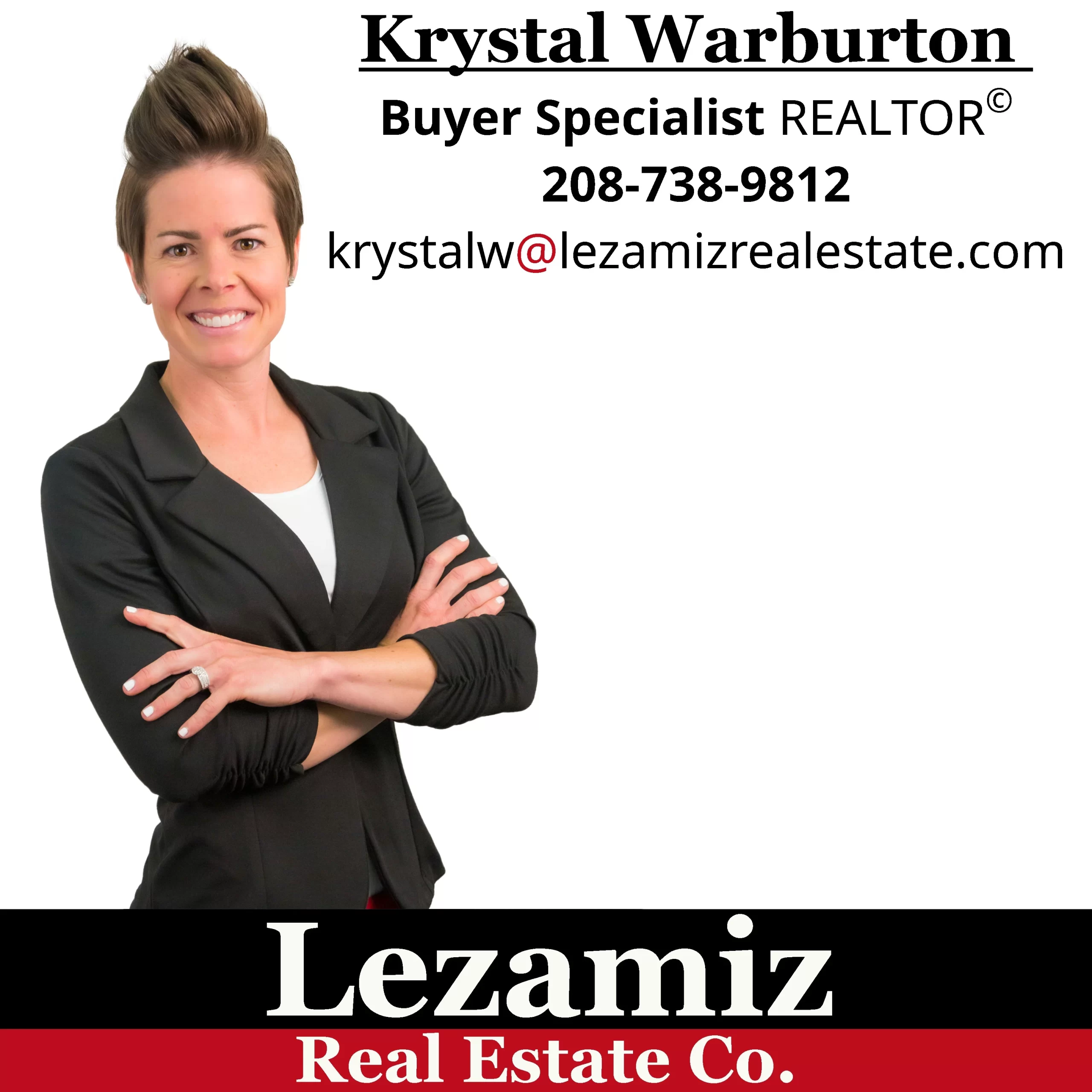 Square profile photo of Krystal Warburton, a dedicated buyer's agent and REALTOR® in Twin Falls, Idaho.